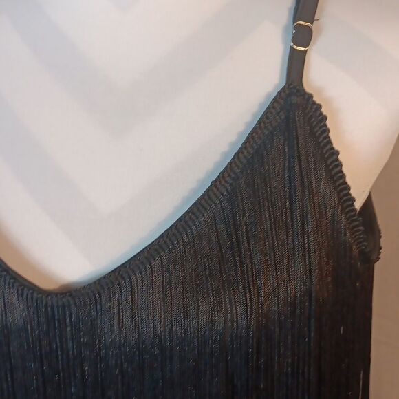 Black Fringe Body Suit - Picture 7 of 10